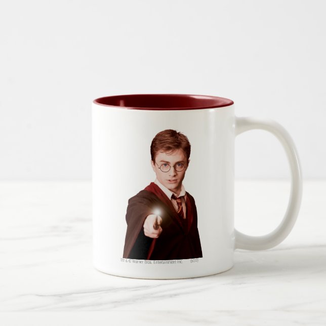 Harry Potter Points Wand Two-Tone Coffee Mug (Right)