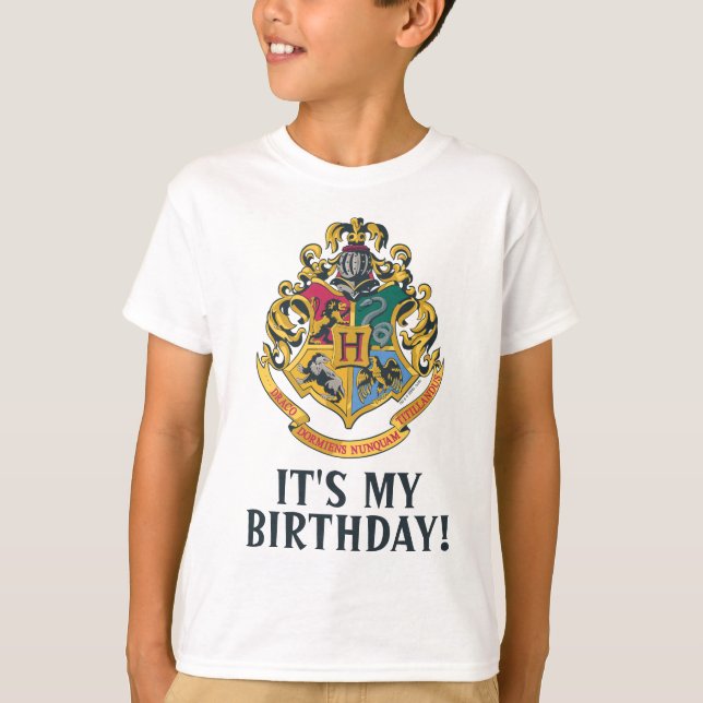 Harry Potter | Poudlard - T-Shirt d'anniversaire (Devant)
