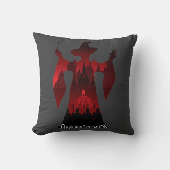 Harry Potter | Professor McGonagall's Statue Army Throw Pillow (Front)
