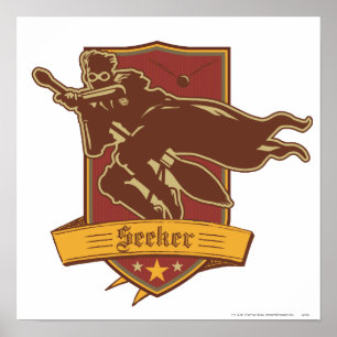 Harry Potter QUIDDITCH™ Seeker Crest Poster