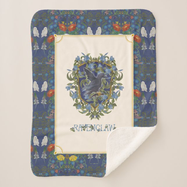 HARRY POTTER™ | RAVENCLAW™ Crest Sherpa Blanket (Front)