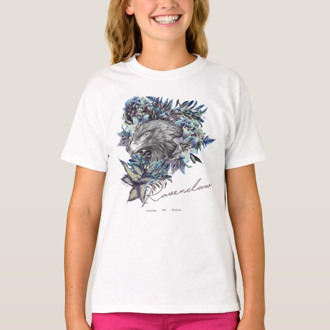 HARRY POTTER™ RAVENCLAW™ Floral Graphic T-Shirt (Front)
