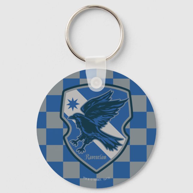 Harry Potter | Ravenclaw House Pride Crest Keychain (Front)