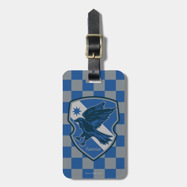 Harry Potter | Ravenclaw House Pride Crest Luggage Tag (Front Vertical)