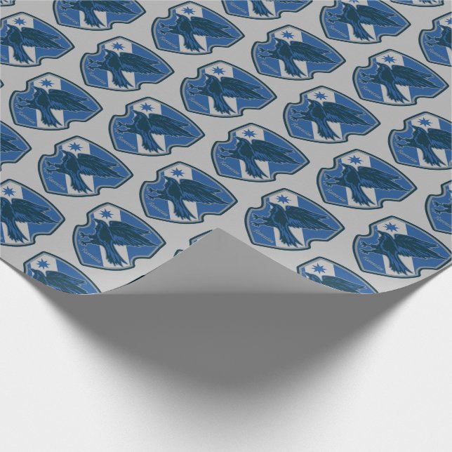 Harry Potter | Ravenclaw House Pride Crest Wrapping Paper (Corner)