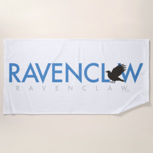 Harry Potter   Ravenclaw House Pride Logo Beach Towel
