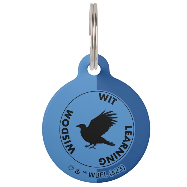 Harry Potter | RAVENCLAW™ House Traits Graphic Pet Tag (Front)