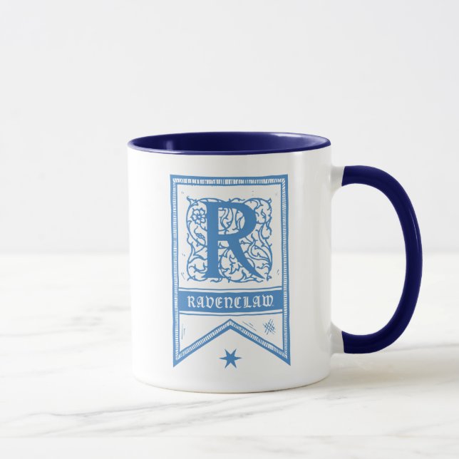 Harry Potter | Ravenclaw Monogram Banner Mug (Right)