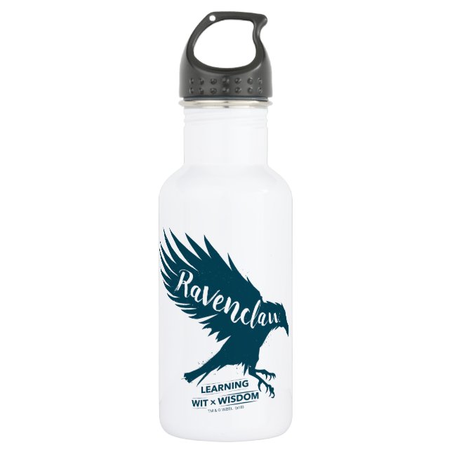 Harry Potter | RAVENCLAW™ Silhouette Typography 532 Ml Water Bottle (Front)