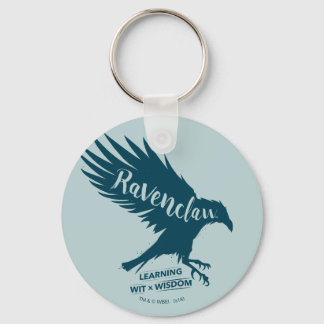 Harry Potter | RAVENCLAW™ Silhouette Typography Keychain