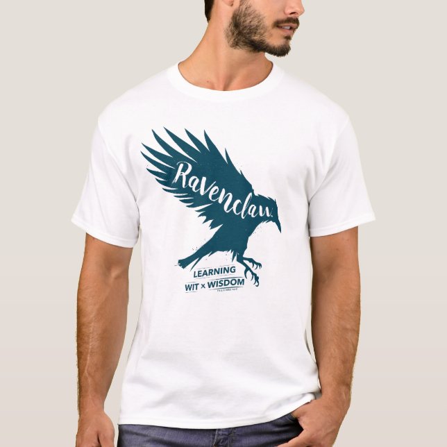 Harry Potter | RAVENCLAW™ Silhouette Typography T-Shirt (Front)