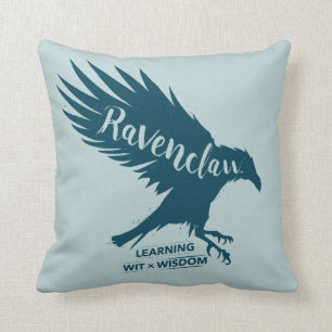Harry Potter RAVENCLAW™ Silhouette Typography Throw Pillow