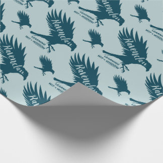 Harry Potter | RAVENCLAW™ Silhouette Typography Wrapping Paper
