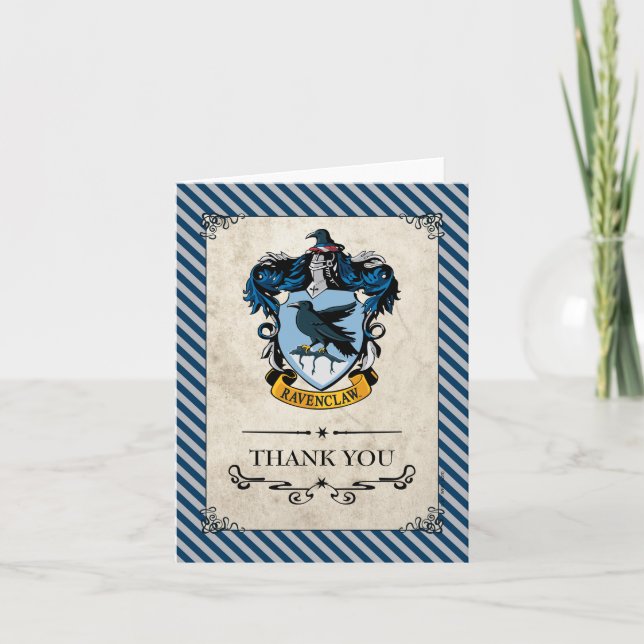 Harry Potter | Ravenclaw Thank You Card (Front)