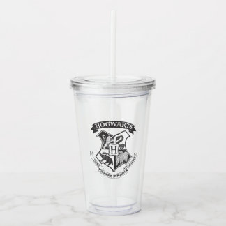 Harry Potter | Retro Hogwarts Crest Acrylic Tumbler
