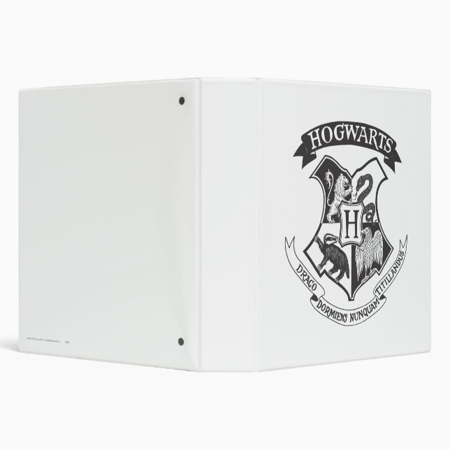 Harry Potter | Retro Hogwarts Crest Binder (Background)