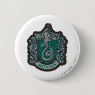 Harry Potter | Retro Mighty Slytherin Crest 2 Inch Round Button