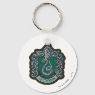 Harry Potter   Retro Mighty Slytherin Crest Keychain