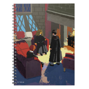 HARRY POTTER™, Ron, & Hermione in Common Room Notebook