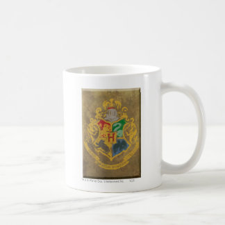 Harry Potter | Rustic Hogwarts Crest Coffee Mug