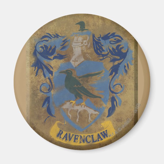 Harry Potter | Rustic Ravenclaw Painting Magnet (Front)