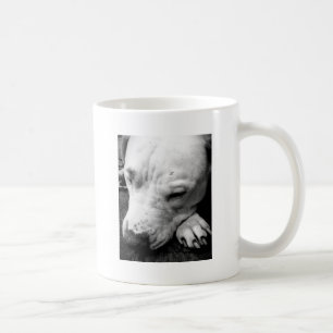 harry potter scar dog white pit bull coffee mug