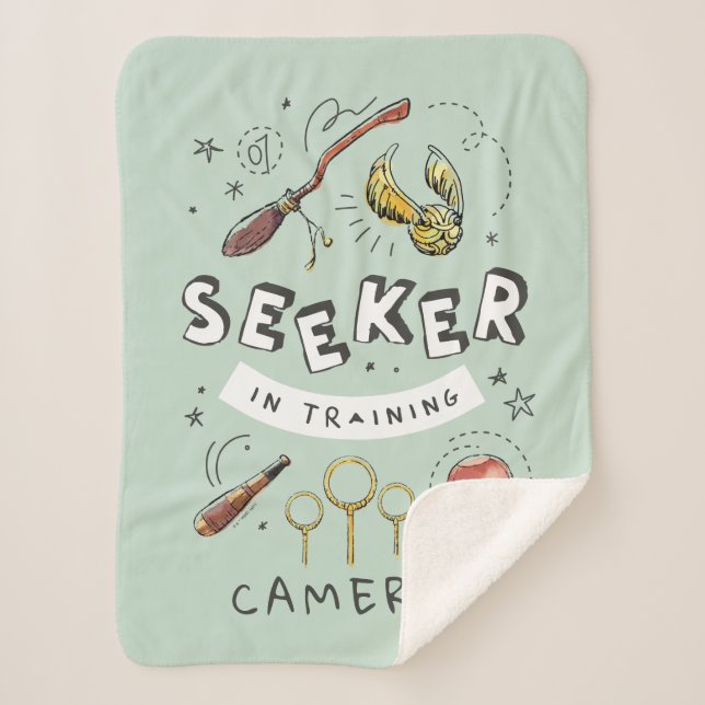 HARRY POTTER™ | Seeker in Training Sherpa Blanket (Front)