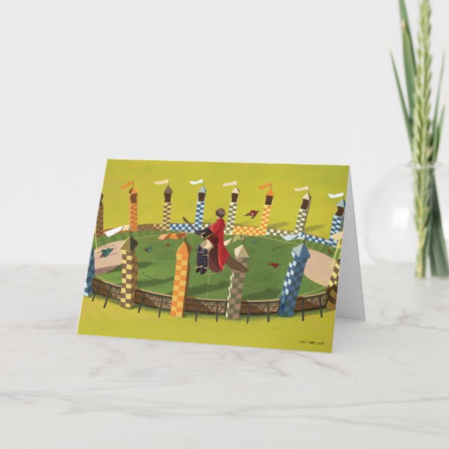 HARRY POTTER™ Seeking the Golden Snitch Card (Front)