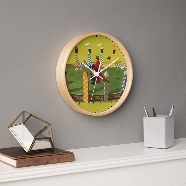 HARRY POTTER™ Seeking the Golden Snitch Clock (Office)