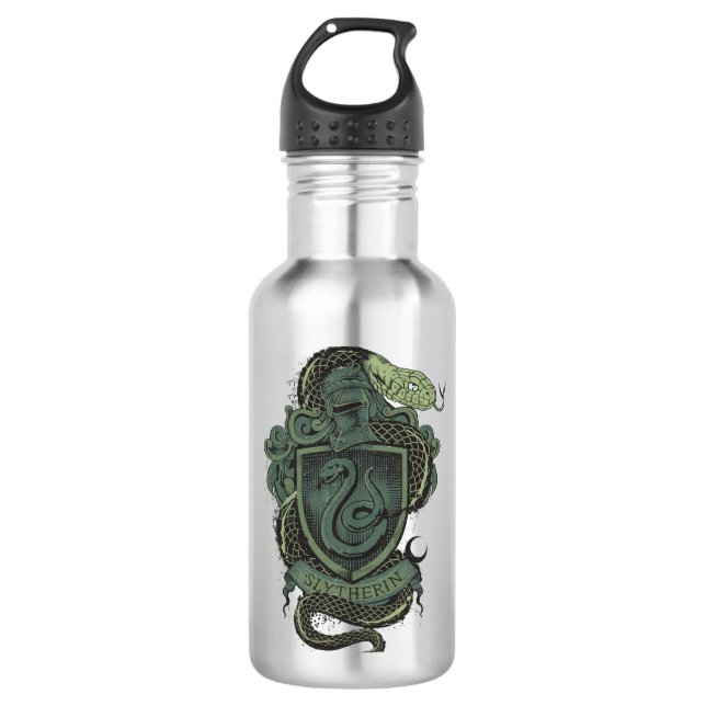 Harry Potter  | Slytherin Crest 710 Ml Water Bottle (Front)
