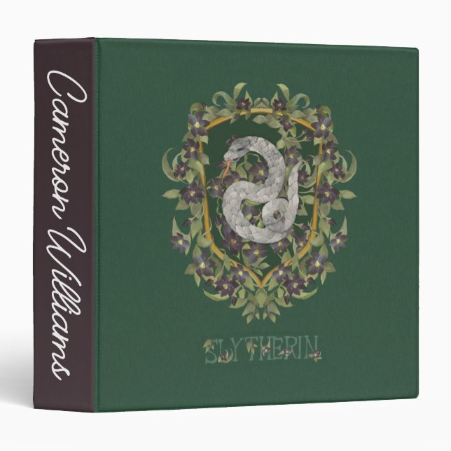 HARRY POTTER™ | SLYTHERIN™ Crest Binder (Front/Spine)