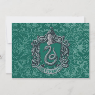 Harry Potter   Slytherin Crest Green Card