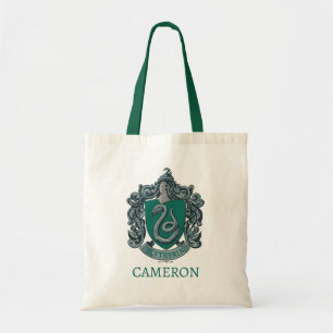 Harry Potter   Slytherin Crest Green Large Tote Ba Bag