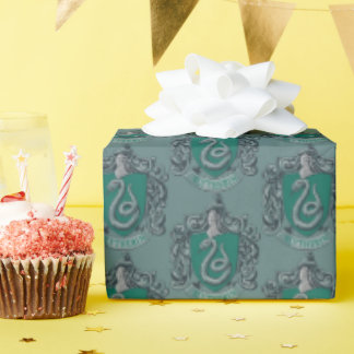 Harry Potter | Slytherin Crest Green Wrapping Paper
