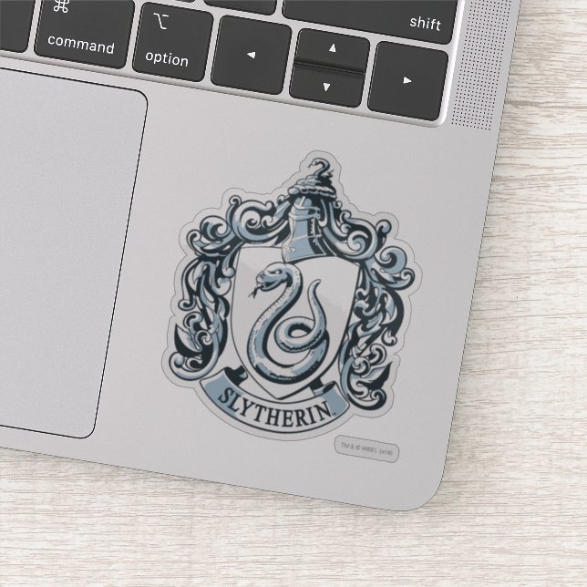 Harry Potter | Slytherin Crest - Ice Blue (Detail)