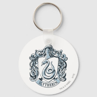 Harry Potter | Slytherin Crest - Ice Blue Keychain