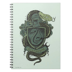 Harry Potter   Slytherin Crest Notebook