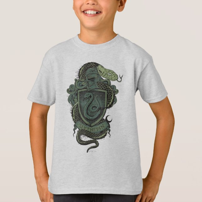 Harry Potter | Slytherin Crest T-Shirt (Front)