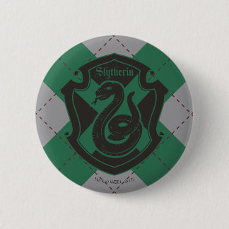 Harry Potter | Slytherin House Pride Crest 2 Inch Round Button