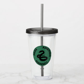 Harry Potter | SLYTHERIN™ House Traits Graphic Acrylic Tumbler