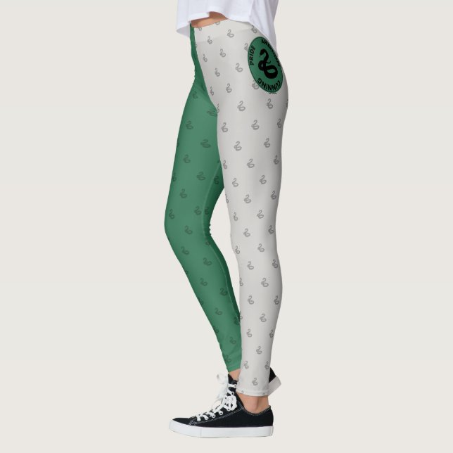 Harry Potter | SLYTHERIN™ House Traits Graphic Leggings (Left)