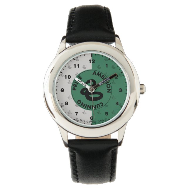 Harry Potter | SLYTHERIN™ House Traits Graphic Watch (Front)