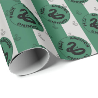 Harry Potter | SLYTHERIN™ House Traits Graphic Wrapping Paper