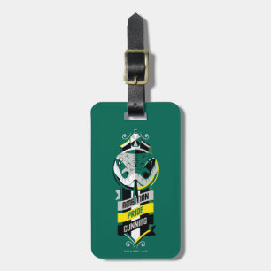 Harry Potter   SLYTHERIN™ House Traits Sigil Luggage Tag