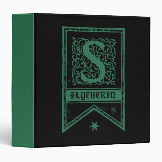 Harry Potter | Slytherin Monogram Banner Binder