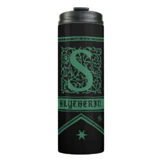 Harry Potter | Slytherin Monogram Banner Thermal Tumbler