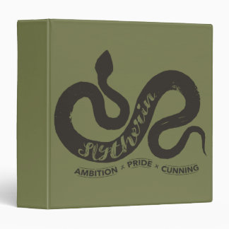 Harry Potter | SLYTHERIN™ Silhouette Typography Binder