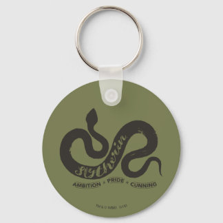 Harry Potter | SLYTHERIN™ Silhouette Typography Keychain