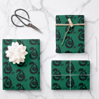 Harry Potter | Slytherin Snake Icon Wrapping Paper Sheet