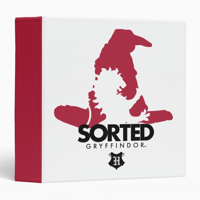 Harry Potter | Sorted Into GRYFFINDOR™ House Binder (Front/Spine)